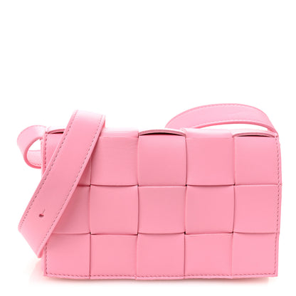 Bottega Veneta Lambskin Maxi Intreccio Small Cassette Crossbody Bag Ribbon 1 of 10