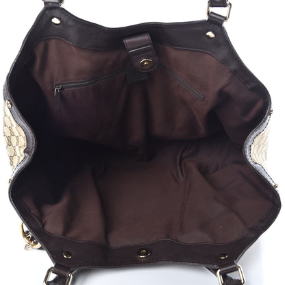 Gucci Monogram Large Sukey Tote Dark Brown 5 of 22
