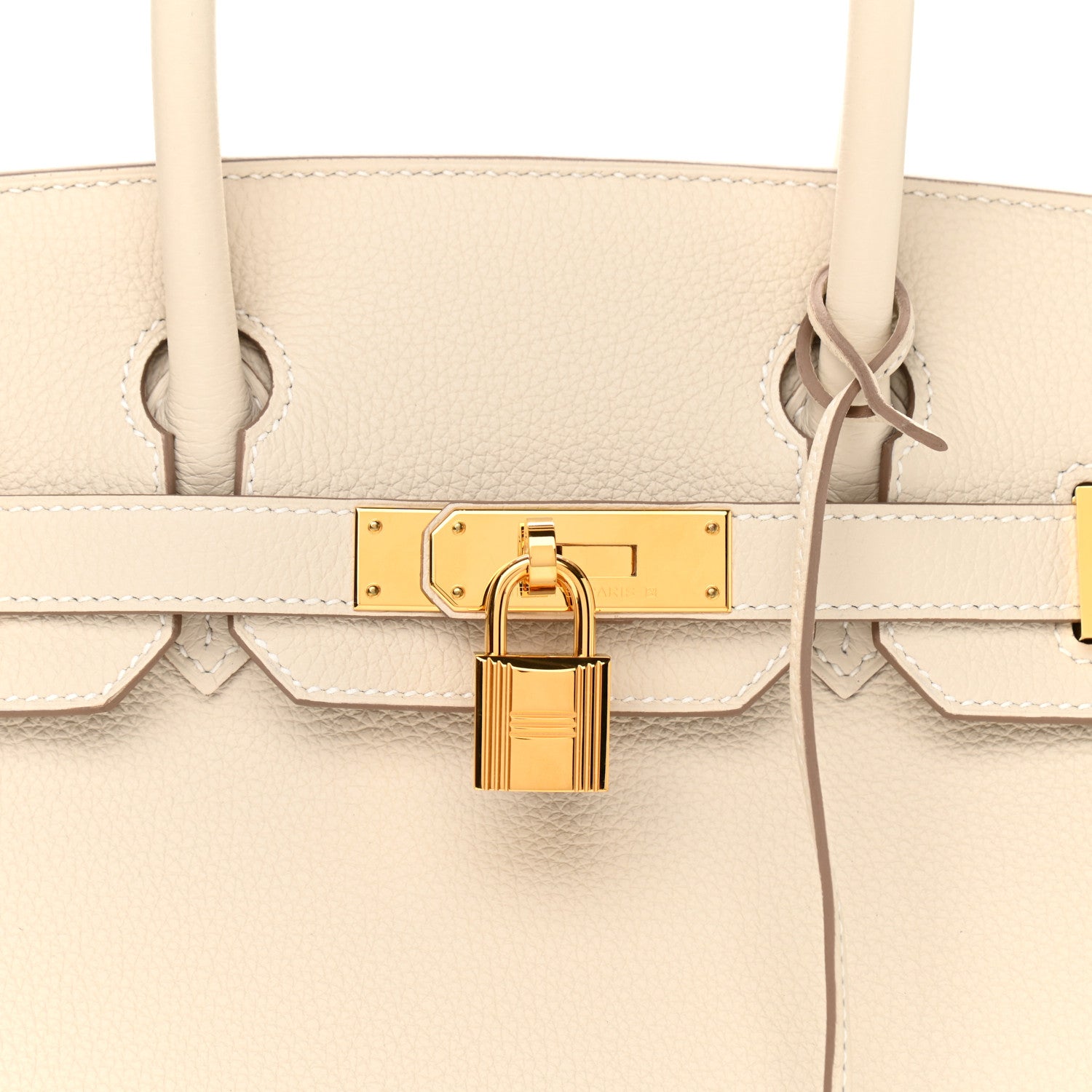 Hermes Togo Birkin 30 Craie 7 of 10