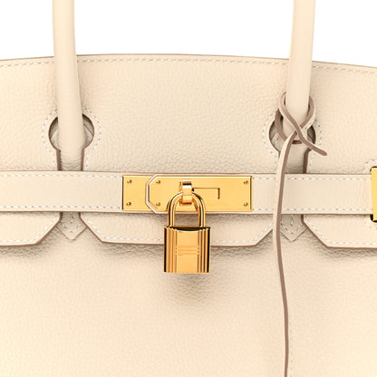 Hermes Togo Birkin 30 Craie 7 of 10