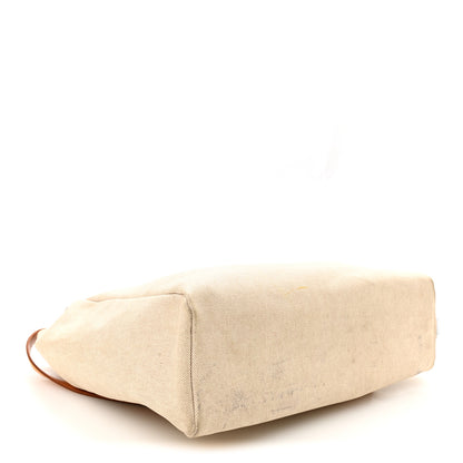 Hermes Toile Vache Calfskin Herbag 39 MM Natural 4 of 9