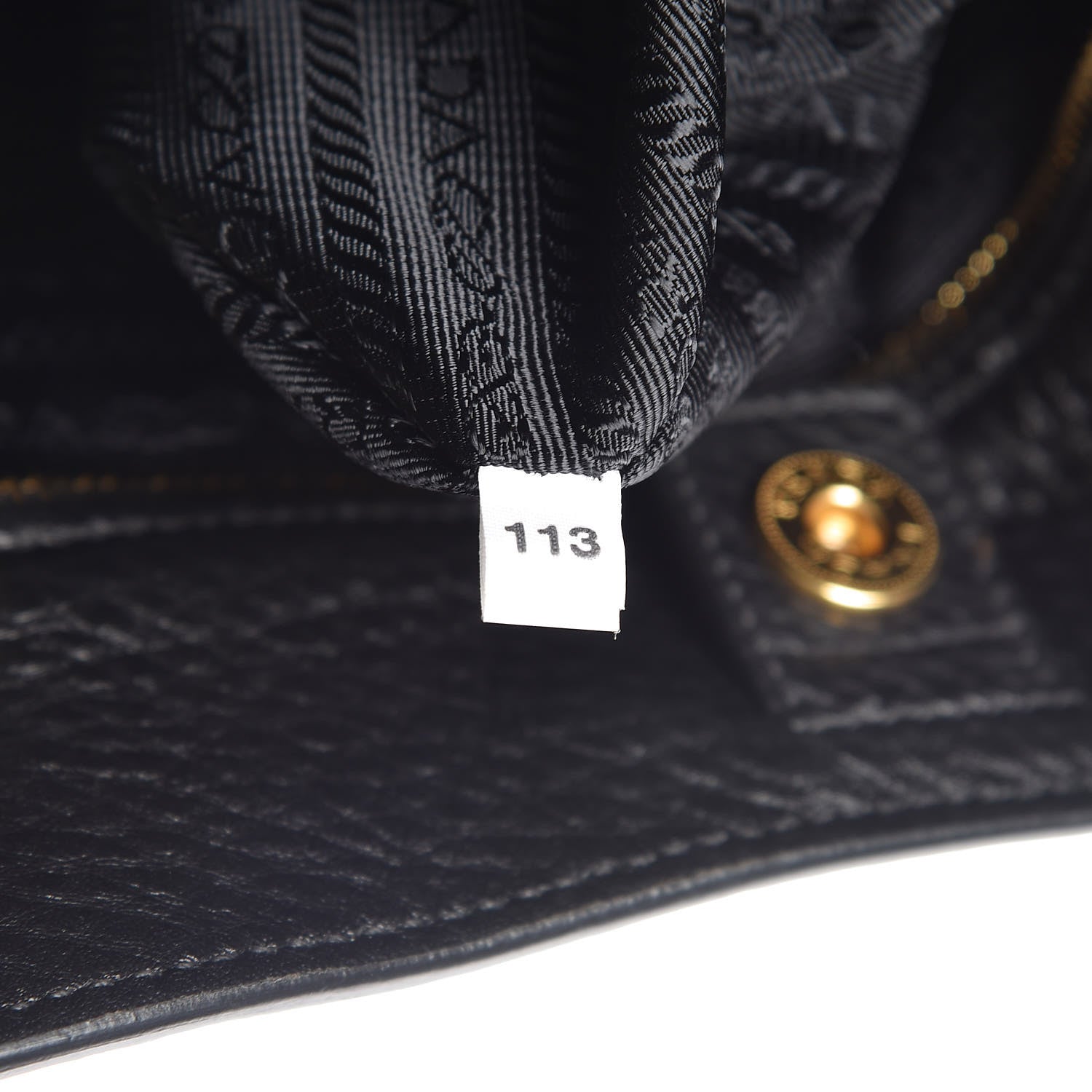 Prada Vitello Daino Shoulder Bag Black 8 of 17