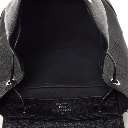 Louis Vuitton Calfskin Lockme Backpack Black 4 of 5