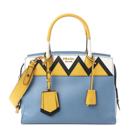 Prada City Calf Saffiano Medium Esplanade Tote Astrale Soleil 1 of 9