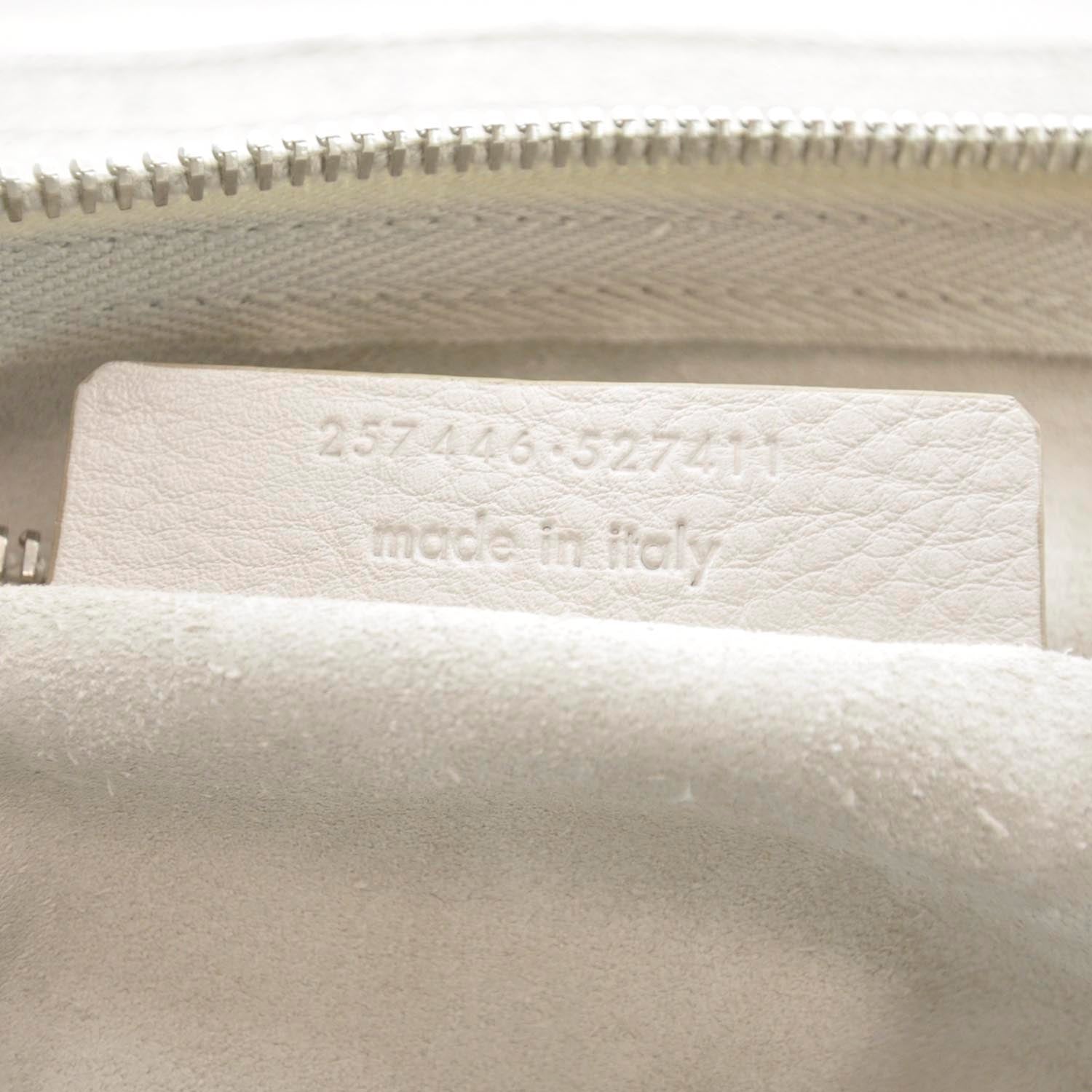 Saint Laurent Leather Medium Muse Two White 9 of 9