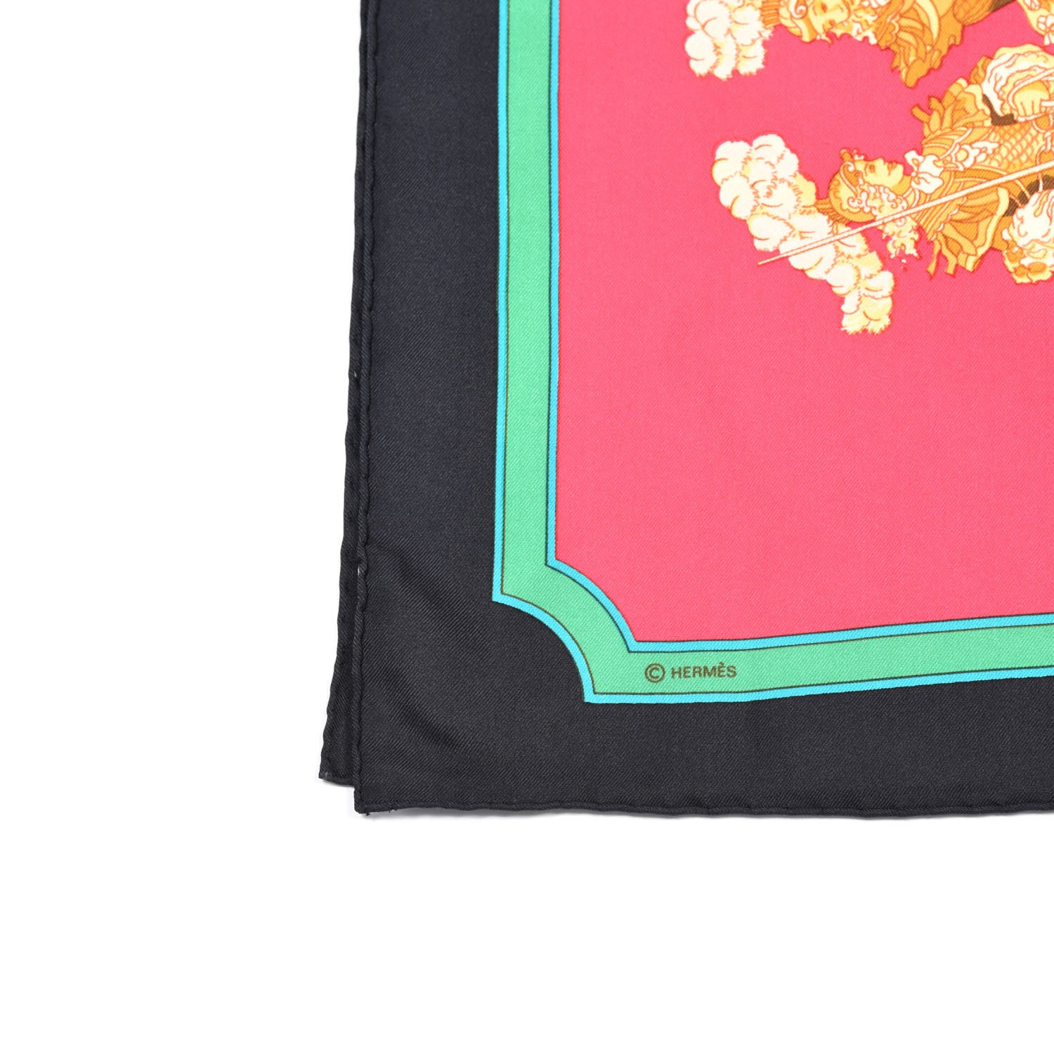 Hermes Silk Carrousel Scarf 90 4 of 5