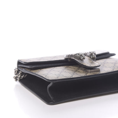 Gucci GG Supreme Monogram Mini Dionysus Shoulder Bag Black 9 of 13