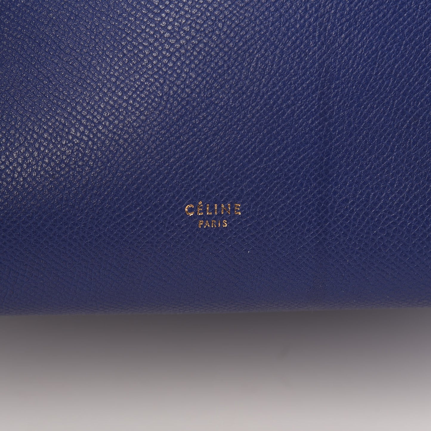 Grained Calfskin Mini Belt Bag Indigo