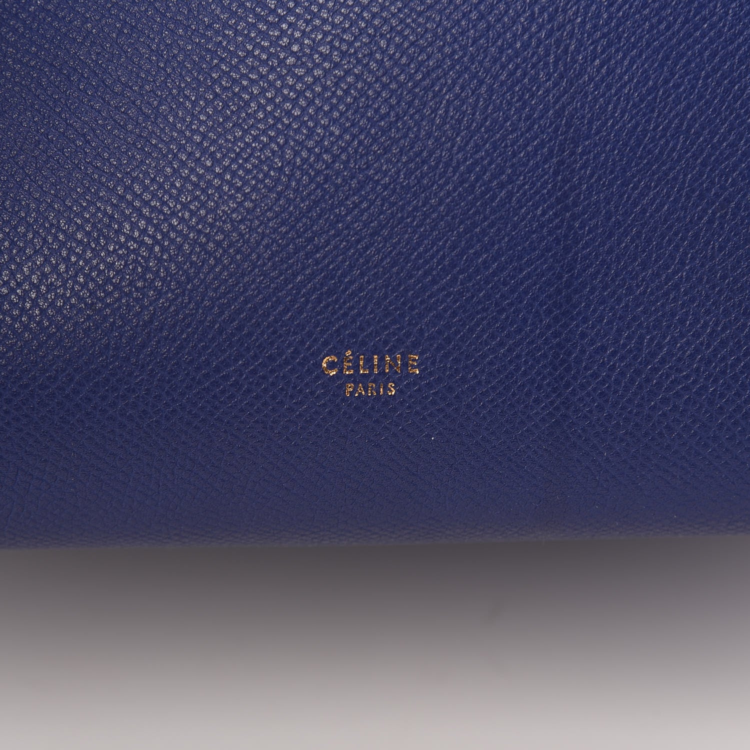 Celine Grained Calfskin Mini Belt Bag Indigo 6 of 11