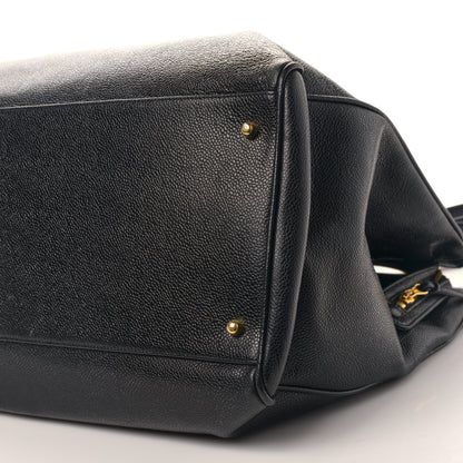 Chanel Caviar XL Weekender Bag Black 9 of 9