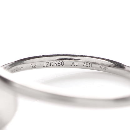 Cartier 18K White Gold Small Juste Un Clou Ring 52 6 5 of 6