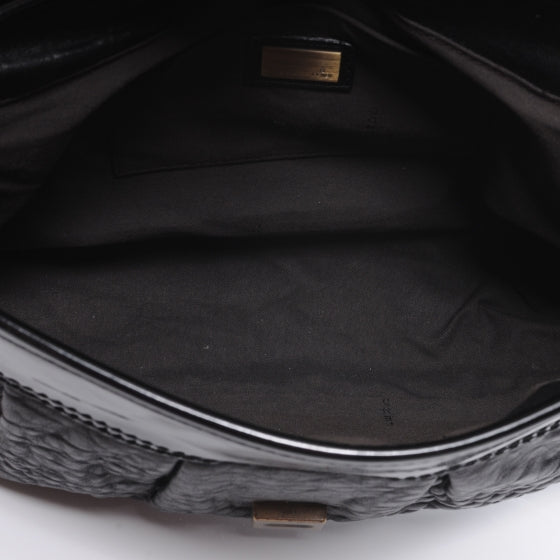 Nappa Patent B Bag Black