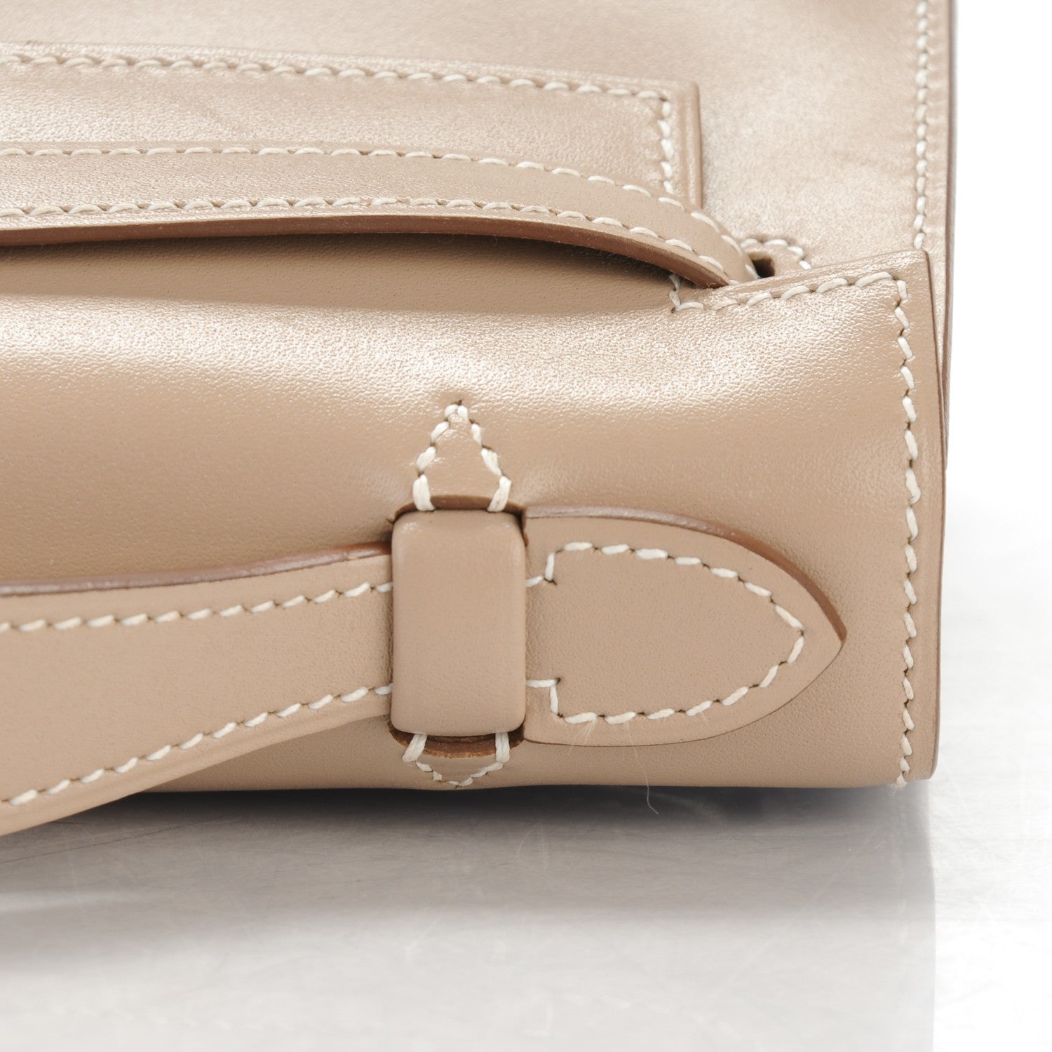 Hermes Swift Kelly Pochette Clutch Etoupe 13 of 16