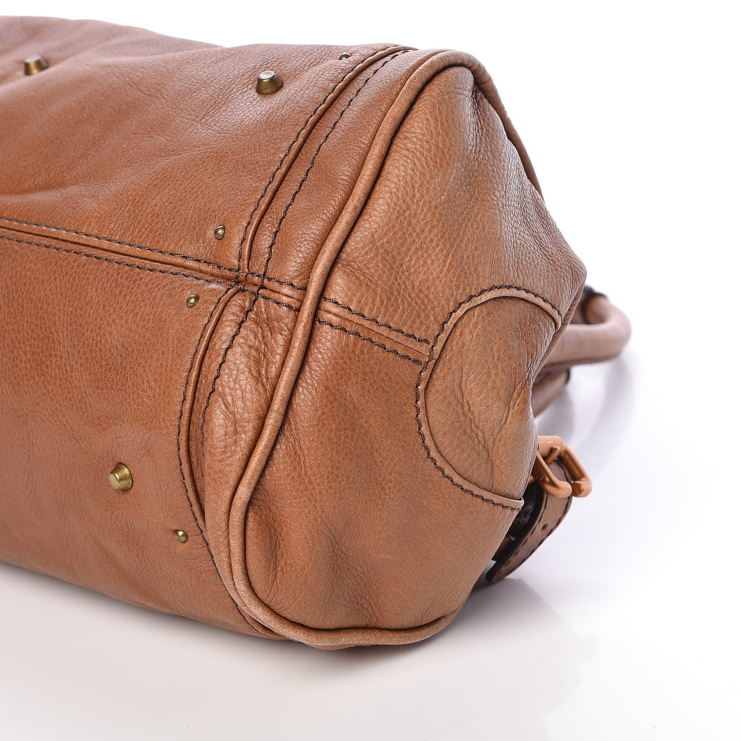 Chloe Calfskin Medium Paddington Satchel Tan 7 of 15