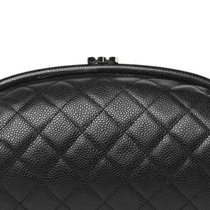Chanel Caviar Quilted Timeless Clutch Black 8 of 8