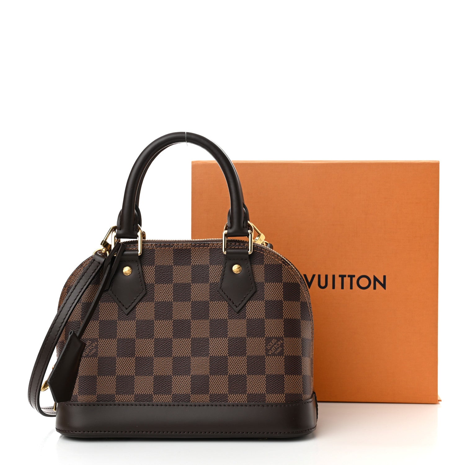 Louis Vuitton Damier Ebene Alma BB 10 of 10
