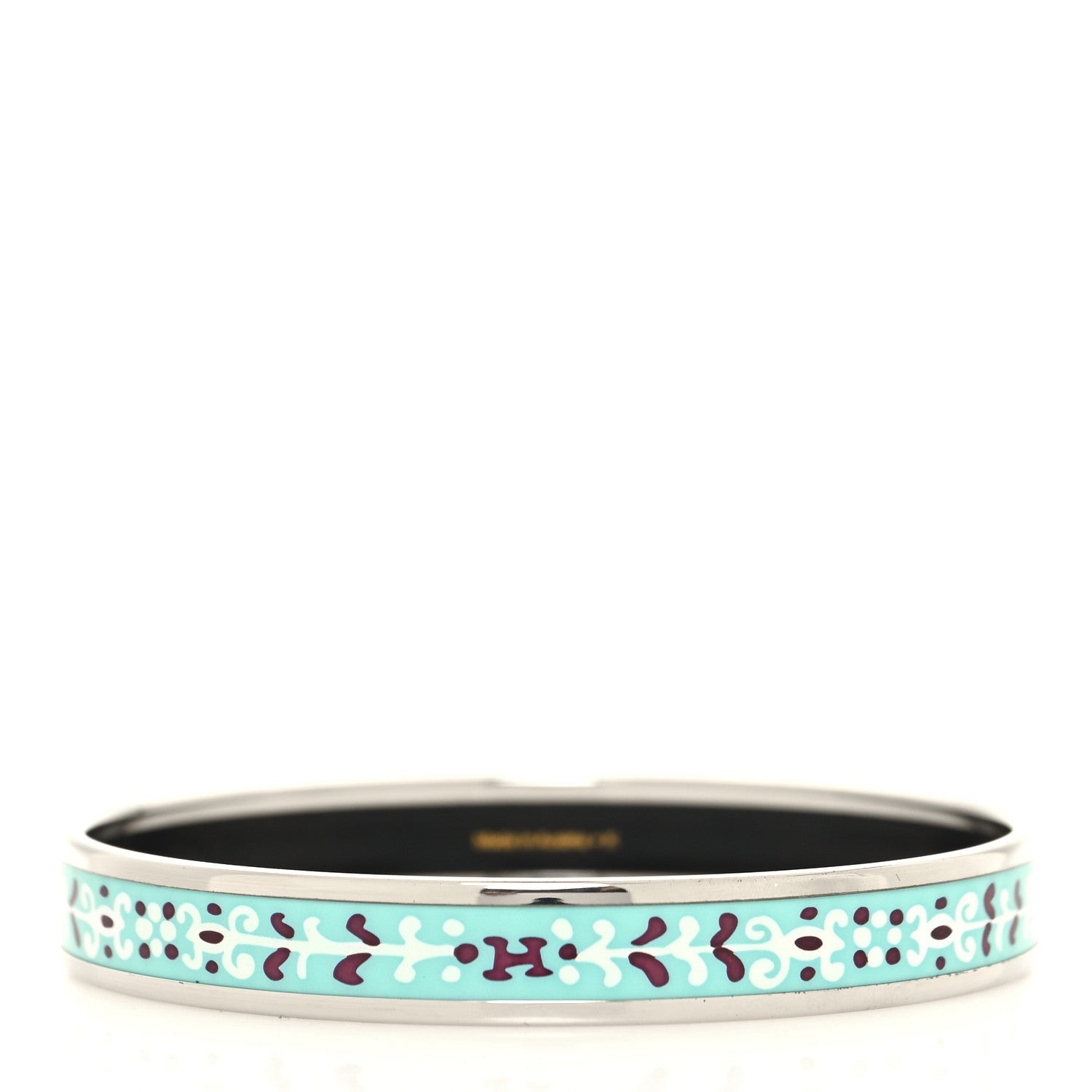 Hermes Enamel Printed Narrow Bracelet 3 of 6