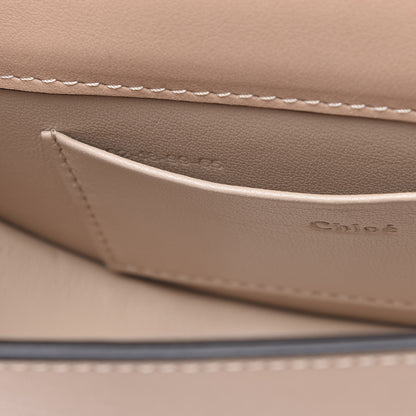Chloe Calfskin Small Nile Bracelet Minaudiere Bag Biscotti Beige 8 of 12