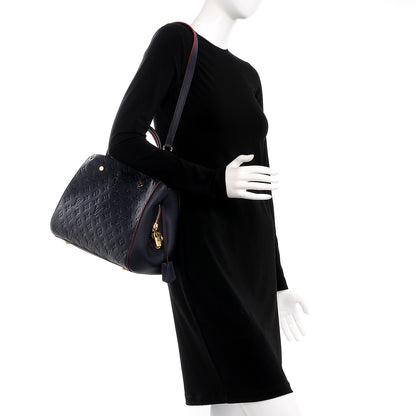 Louis Vuitton Empreinte Montaigne MM Marine Rouge 2 of 7