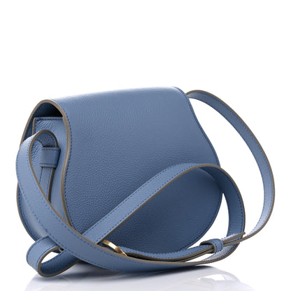 Chloe Grained Calfskin Small Marcie Saddle Bag Shady Cobalt 3 of 9