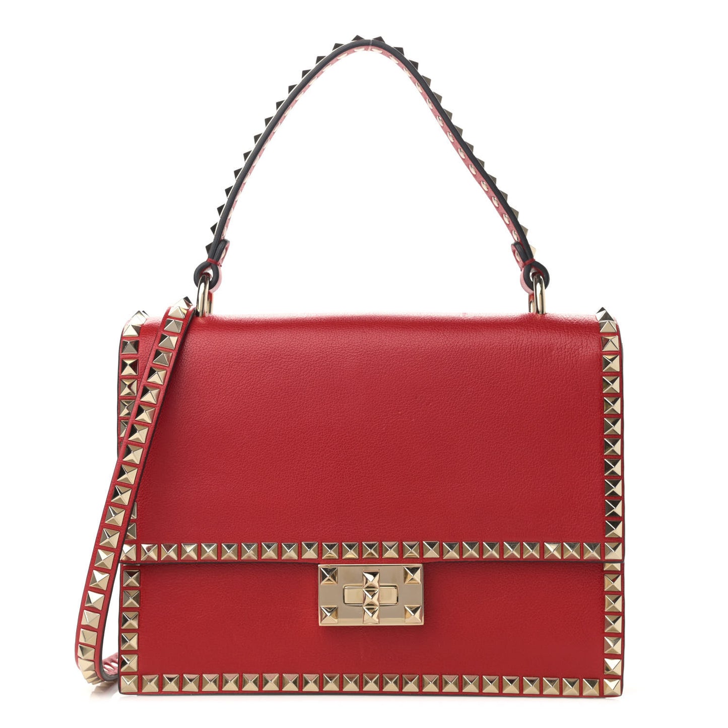 Buffalo Rockstud No Limit Top Handle Bag Red