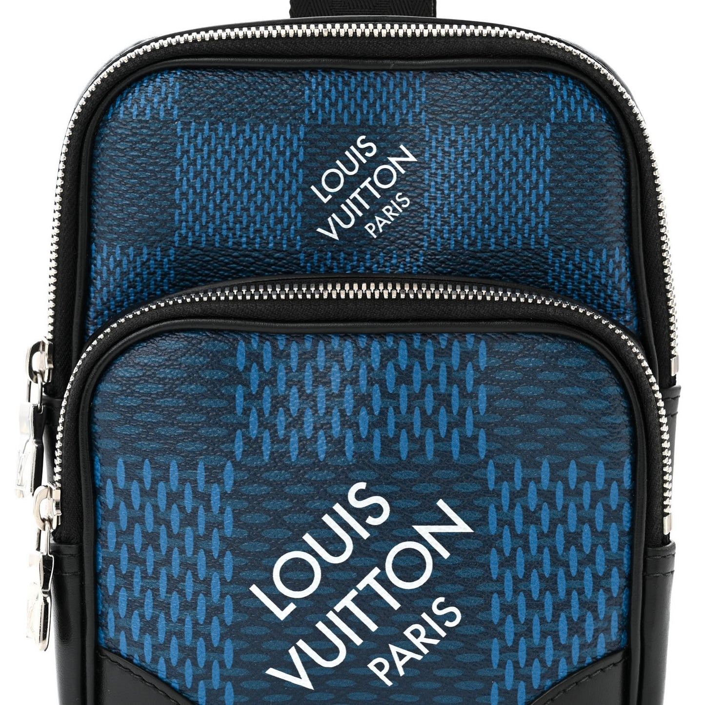 Damier Graphite 3D Amazone Sling Bag Navy Black