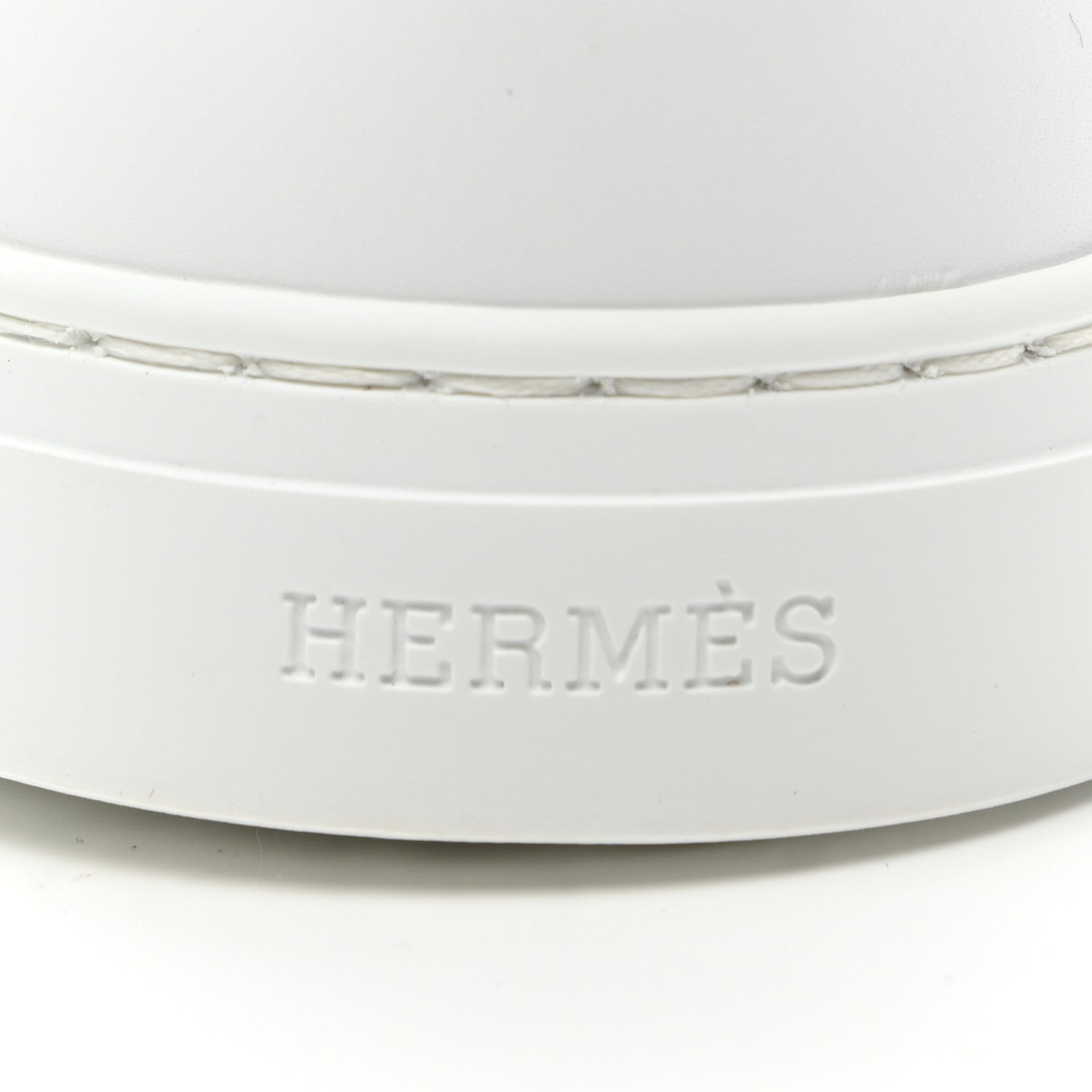 Hermes Calfskin Day Sneakers 38 White 7 of 9