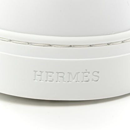 Hermes Calfskin Day Sneakers 38 White 7 of 9