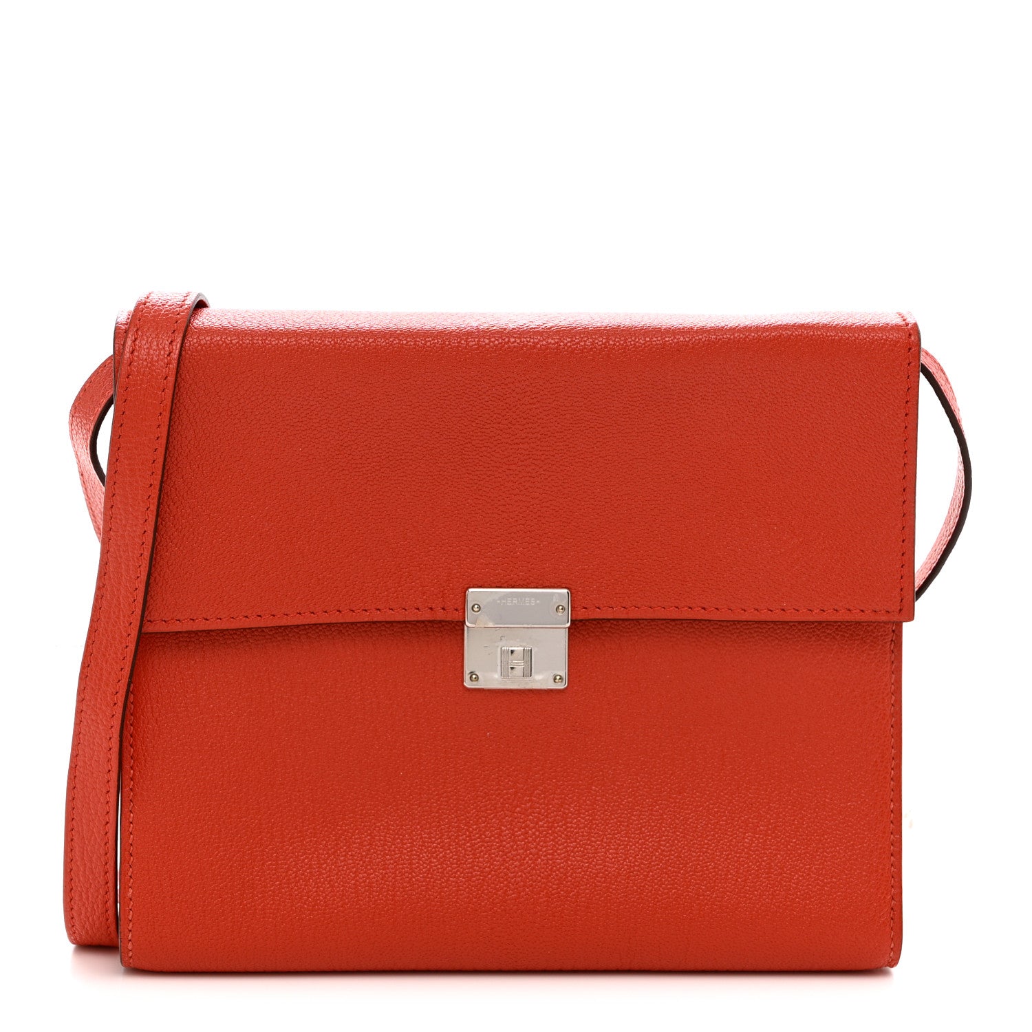 Hermes Chevre Mysore Clic 16 Wallet Rouge De Coeur 1 of 7