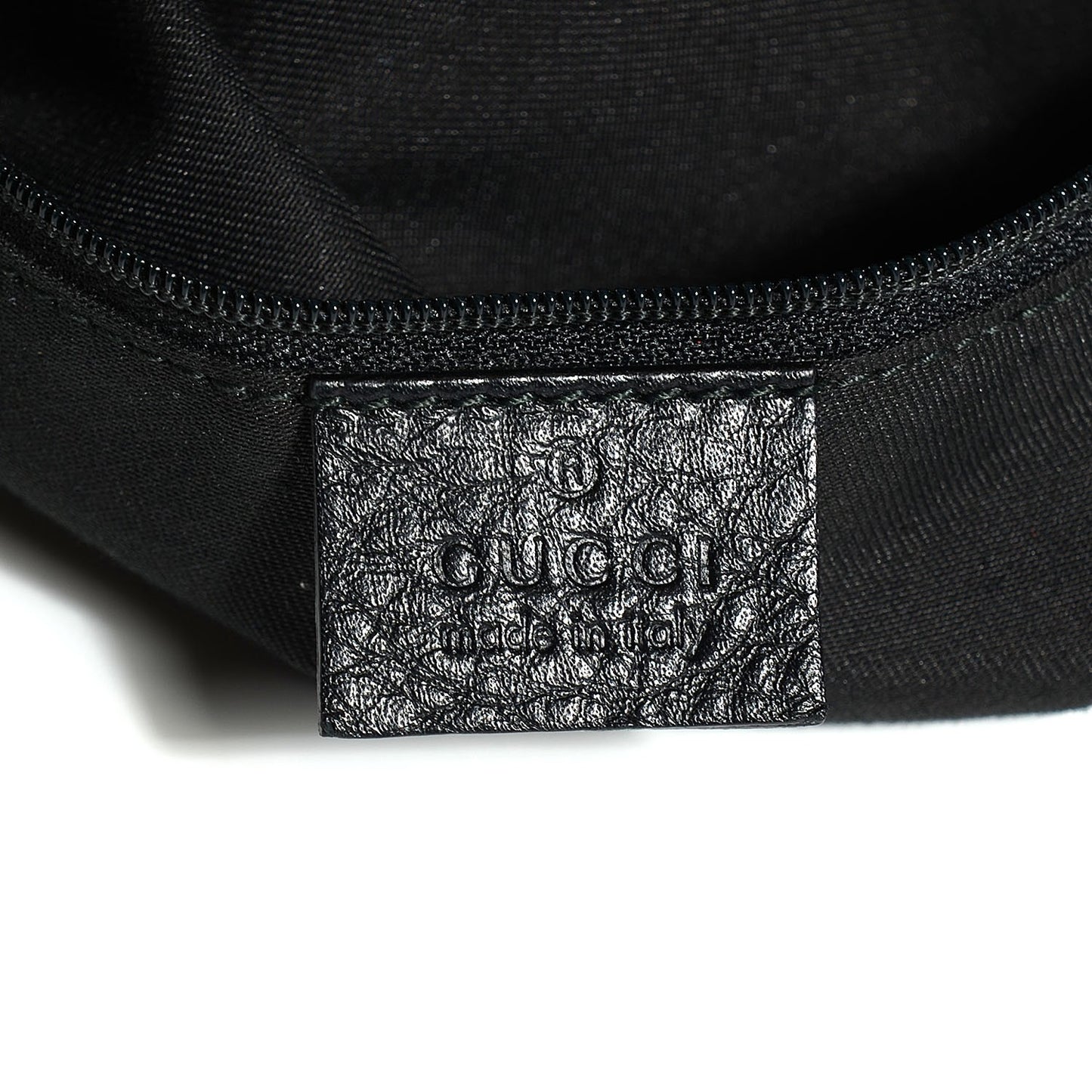 Monogram Large New Ladies Web Hobo Black