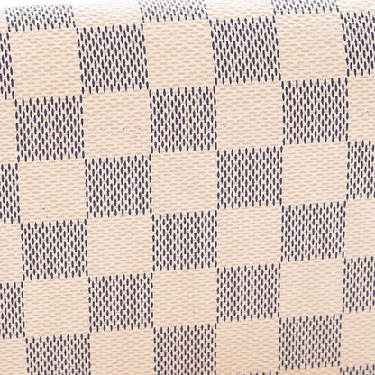 Louis Vuitton Damier Azur Pochette Felicie Chain Wallet Rose Ballerine 8 of 9