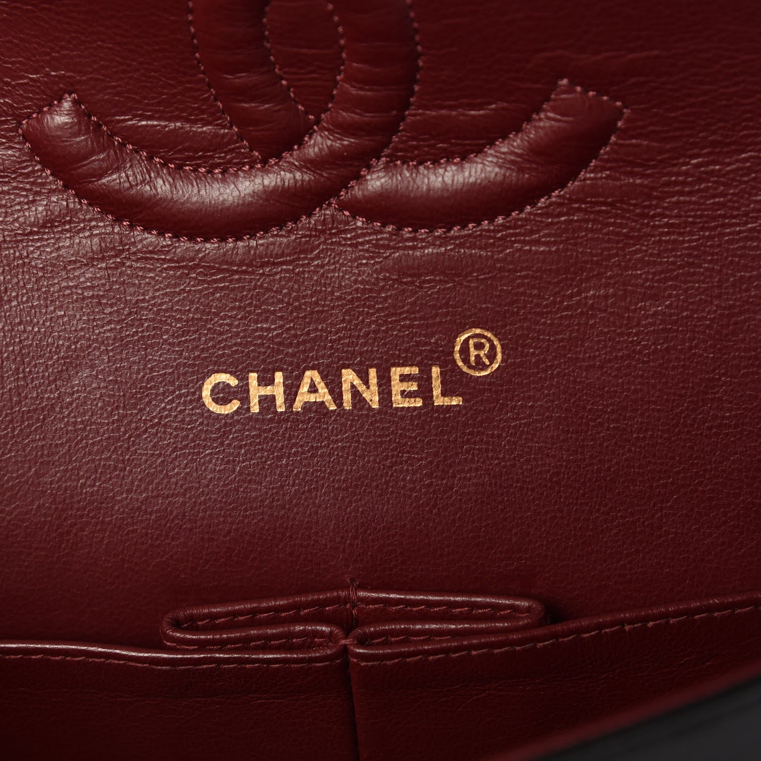 Chanel Lambskin Quilted Medium Double Flap Black 6 of 9