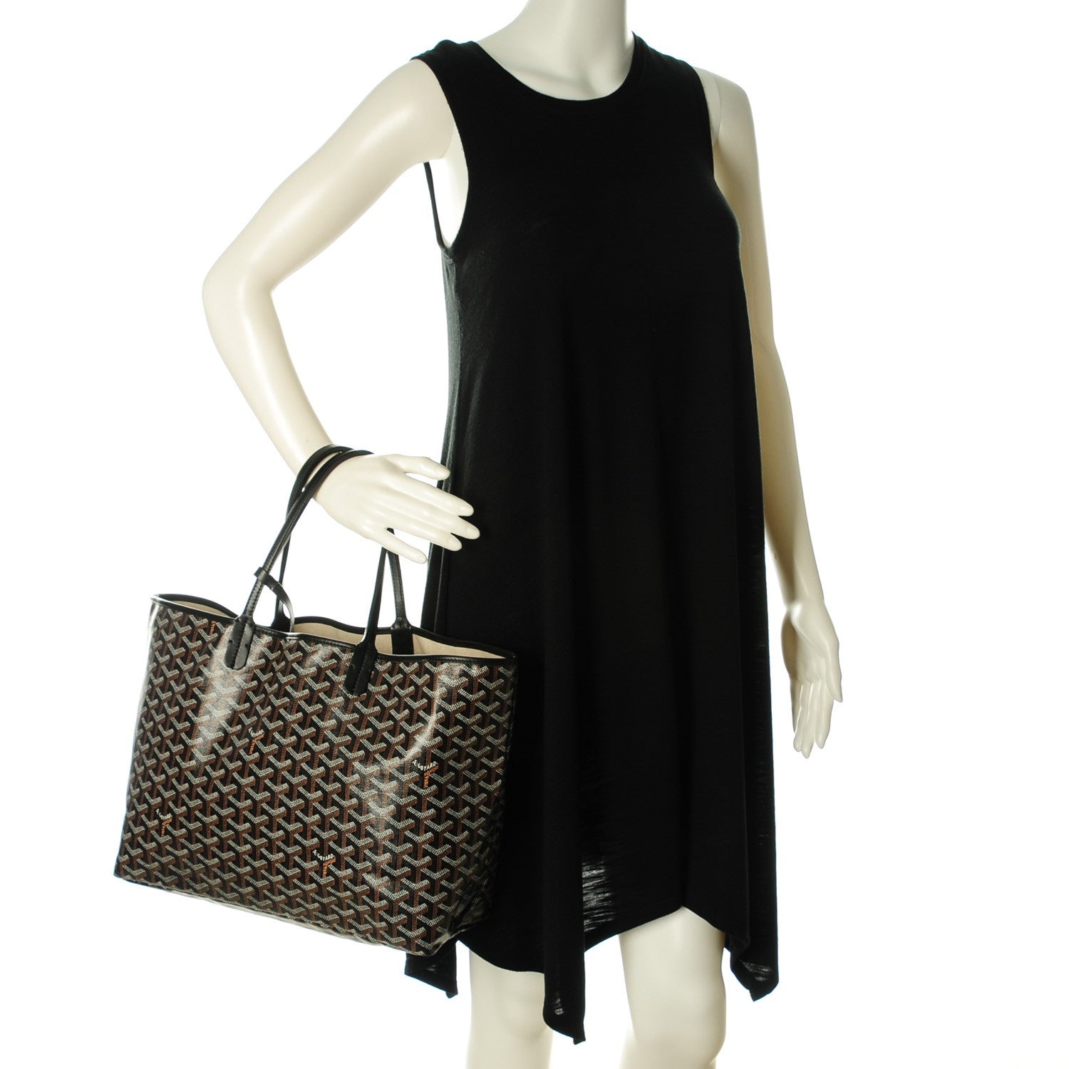 Goyard Goyardine Saint Louis PM Black 2 of 7