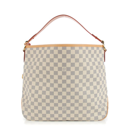 Louis Vuitton Damier Azur Delightful MM Pink 1 of 8