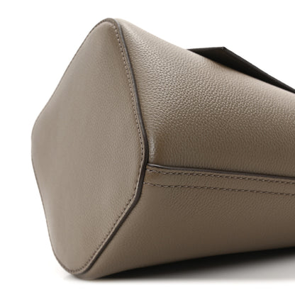Loewe Soft Grained Calfskin Mini Pebble Bucket Bag Taupe 9 of 9