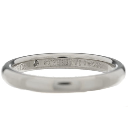 Tiffany Platinum Diamond Elsa Peretti Band Ring 52 6 4 of 8