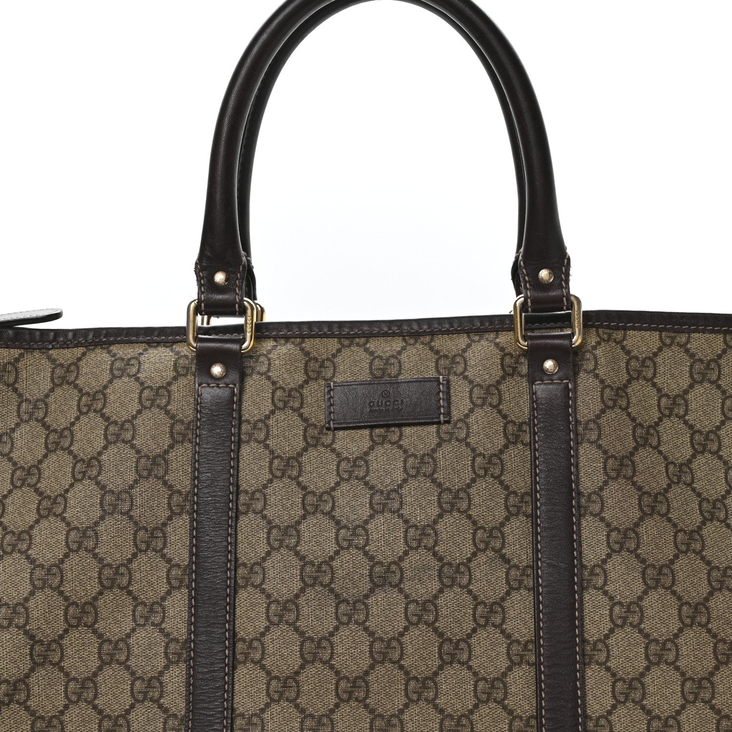 Gucci GG Plus Monogram Medium Joy Tote Dark Brown 8 of 10