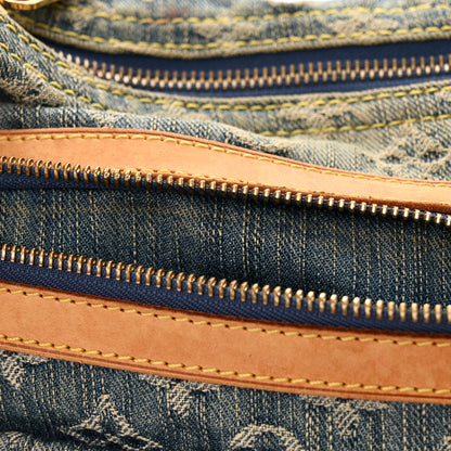 Louis Vuitton Monogram Denim Baggy PM Blue 14 of 18