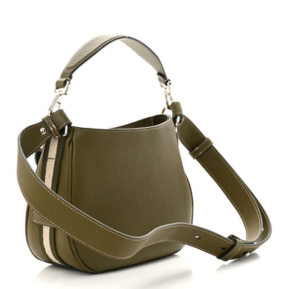 Christian Dior Grained Calfskin Mini Soft Saddle Bag Olive 3 of 11