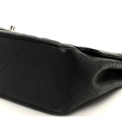 Chanel Caviar Quilted Jumbo Single Flap Black 11 of 11