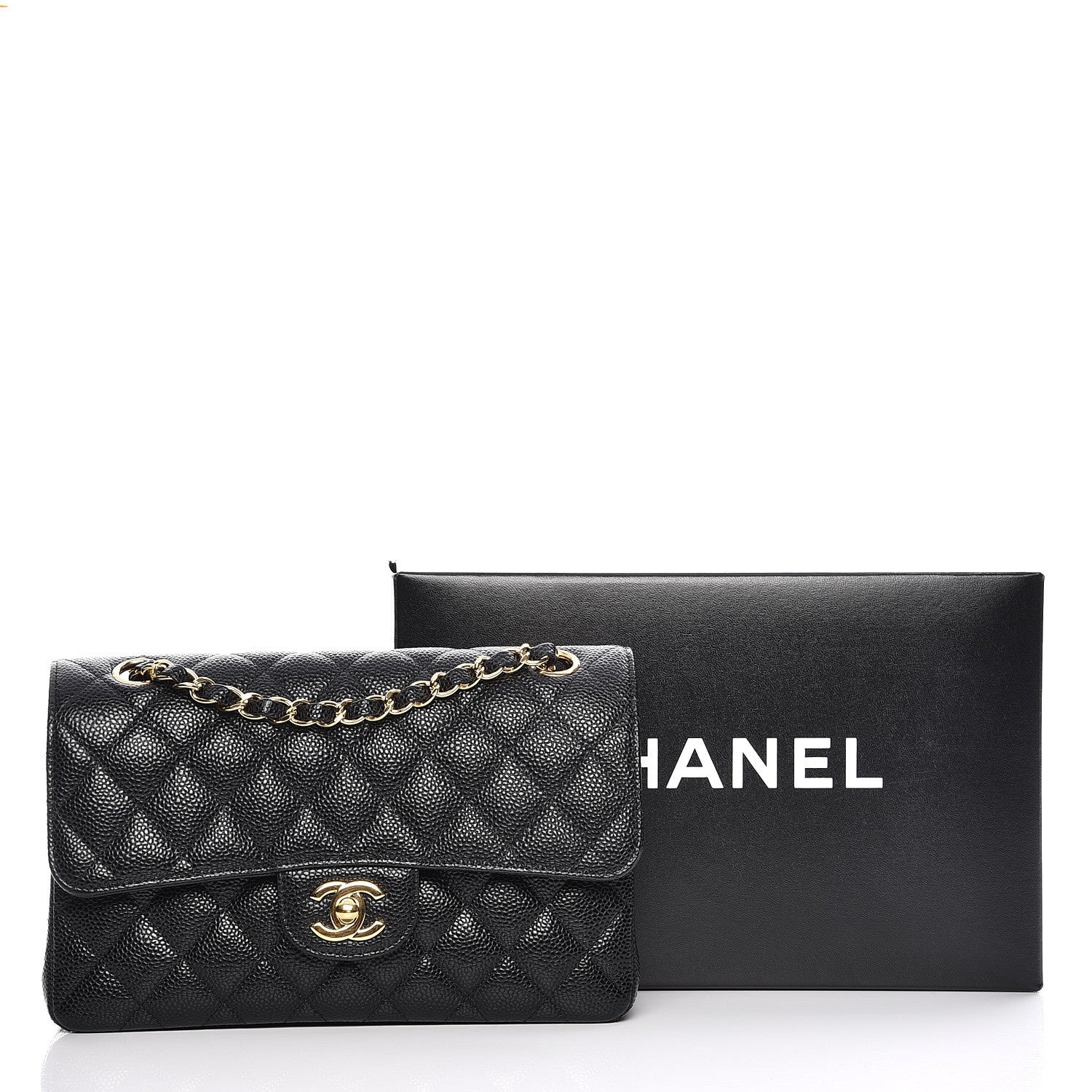 Chanel Caviar Quilted Small Double Flap Black 8 of 8