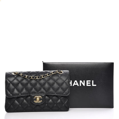 Chanel Caviar Quilted Small Double Flap Black 8 of 8