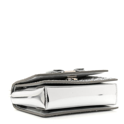 Salvatore Ferragamo Glitter Vara Bow Flap Crossbody Silver 4 of 7