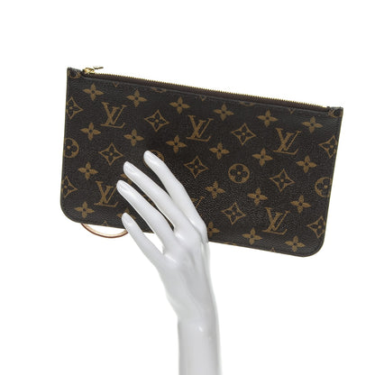 Louis Vuitton Monogram Neverfull MM GM Pochette 2 of 8