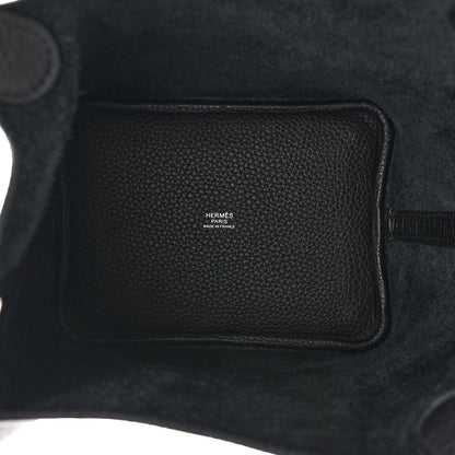 Hermes Taurillon Clemence Picotin Lock 18 PM Black 5 of 10