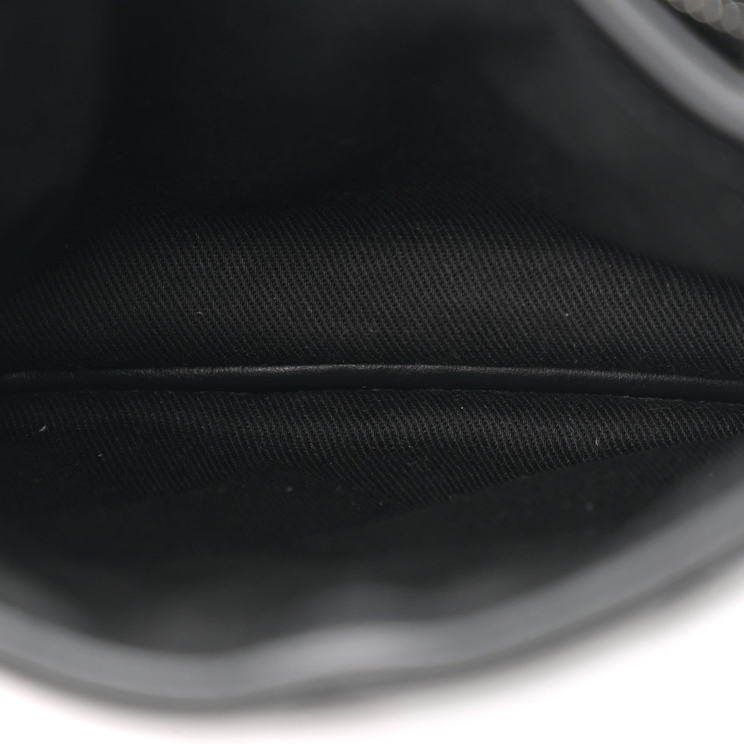 Chanel Lambskin Quilted Crossbody Bag Black 5 of 10