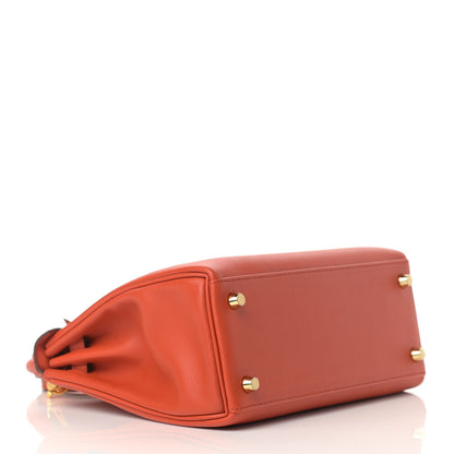Hermes Swift Kelly Retourne 25 Terre Battue 4 of 10