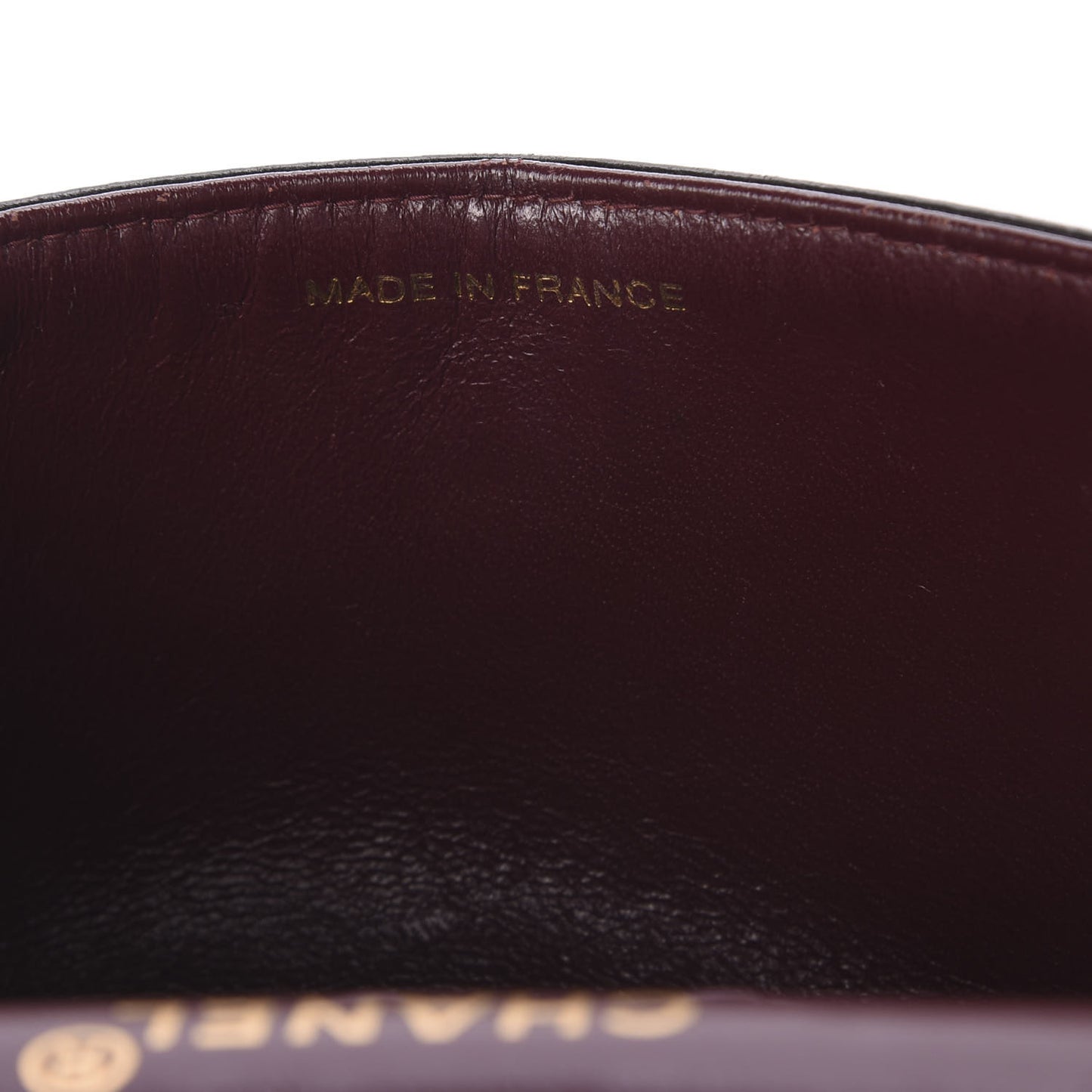 Lambskin Quilted Small Double Flap Black