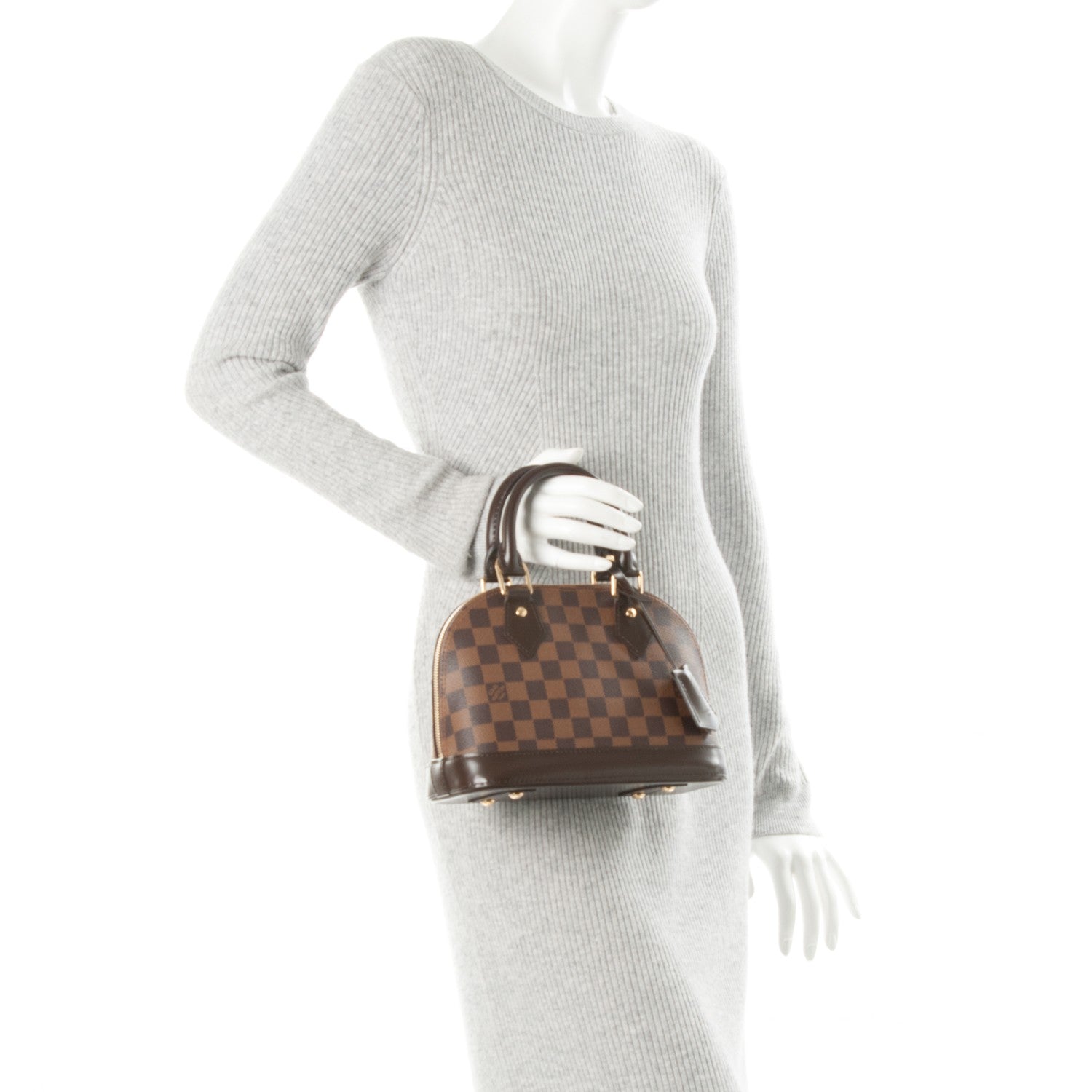 Louis Vuitton Damier Ebene Alma BB 2 of 6