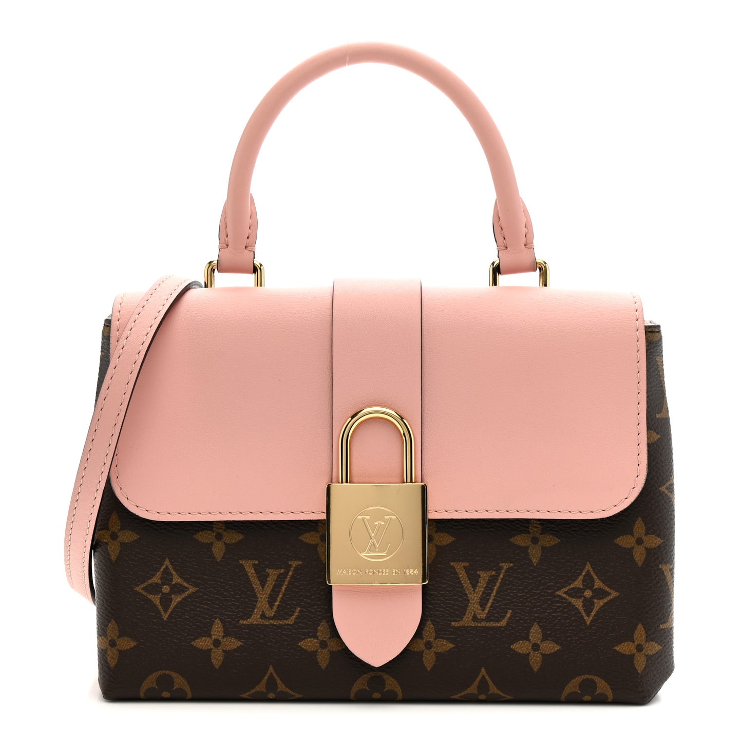 Monogram Locky BB Rose Poudre